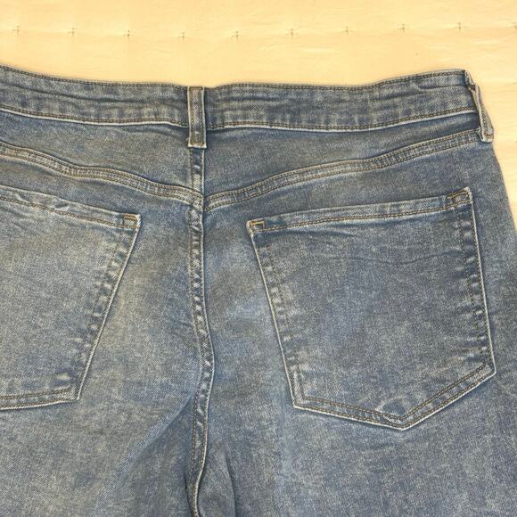 Old Navy Kitty Kat High-Rise O.G. Straight Jeans Women's 12 | Blue | EUC - Picture 6 of 12